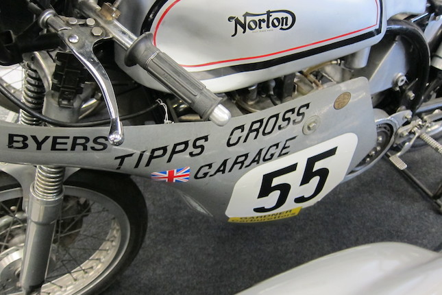 1961 Norton 350cc Manx Racing Motorcycle Frame no. 10M 97327 Engine no. 10M 097327 image 7