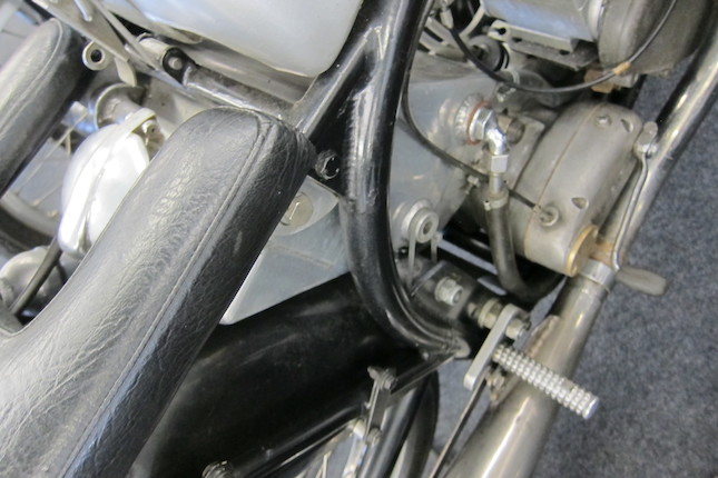 1961 Norton 350cc Manx Racing Motorcycle Frame no. 10M 97327 Engine no. 10M 097327 image 17