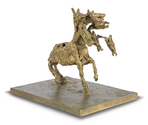 Germaine Richier (French, 1904-1959) Le cheval &#224; six t&#234;tes, petit 1952-1953