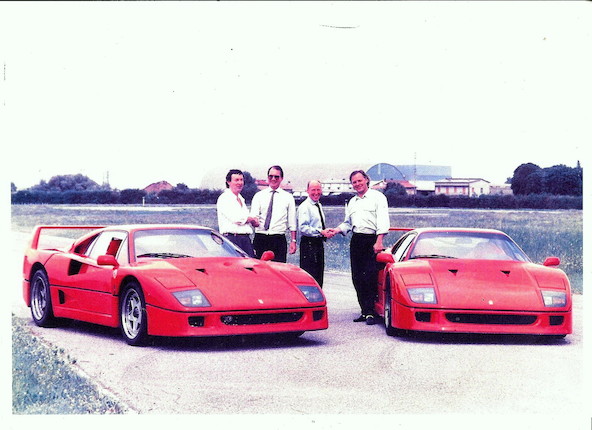 The ex David Gilmour,1988 Ferrari F40 Berlinetta  Chassis no. ZFFG734B000078036 image 40