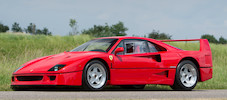 Thumbnail of The ex David Gilmour,1988 Ferrari F40 Berlinetta  Chassis no. ZFFG734B000078036 image 1