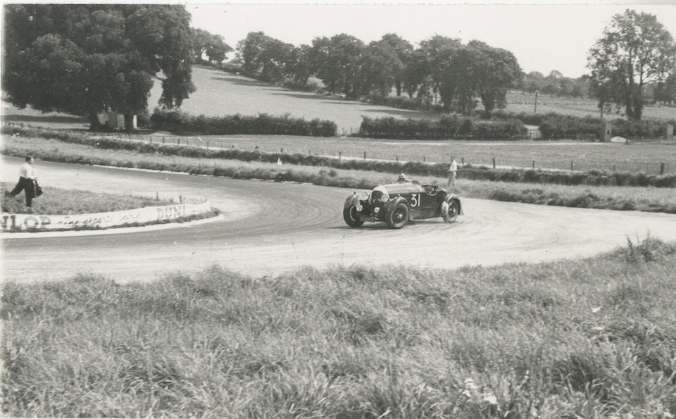 The ex-Lieutenant-Commander Christopher Tomkinson/Darell Berthon,1927 Bentley 3-litre Speed Model Sports Two-Seater  Chassis no. BL1604/DN1731 (see text)