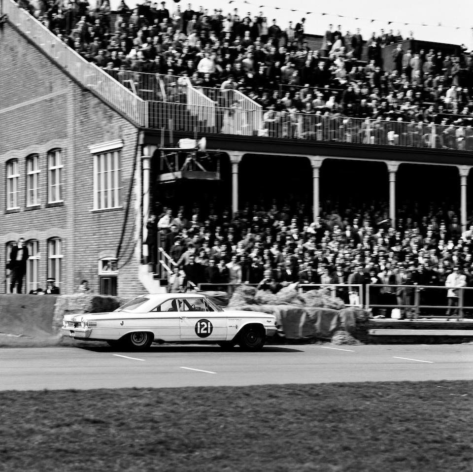 The Ex-Willment Racing Team, Ex-Jack Sears/Graham Hill/Sir John Whitmore/Paul Hawkins/Frank Gardner/Bob Olthoff,1963 Ford Galaxie 500  Chassis no. 3N66R143030