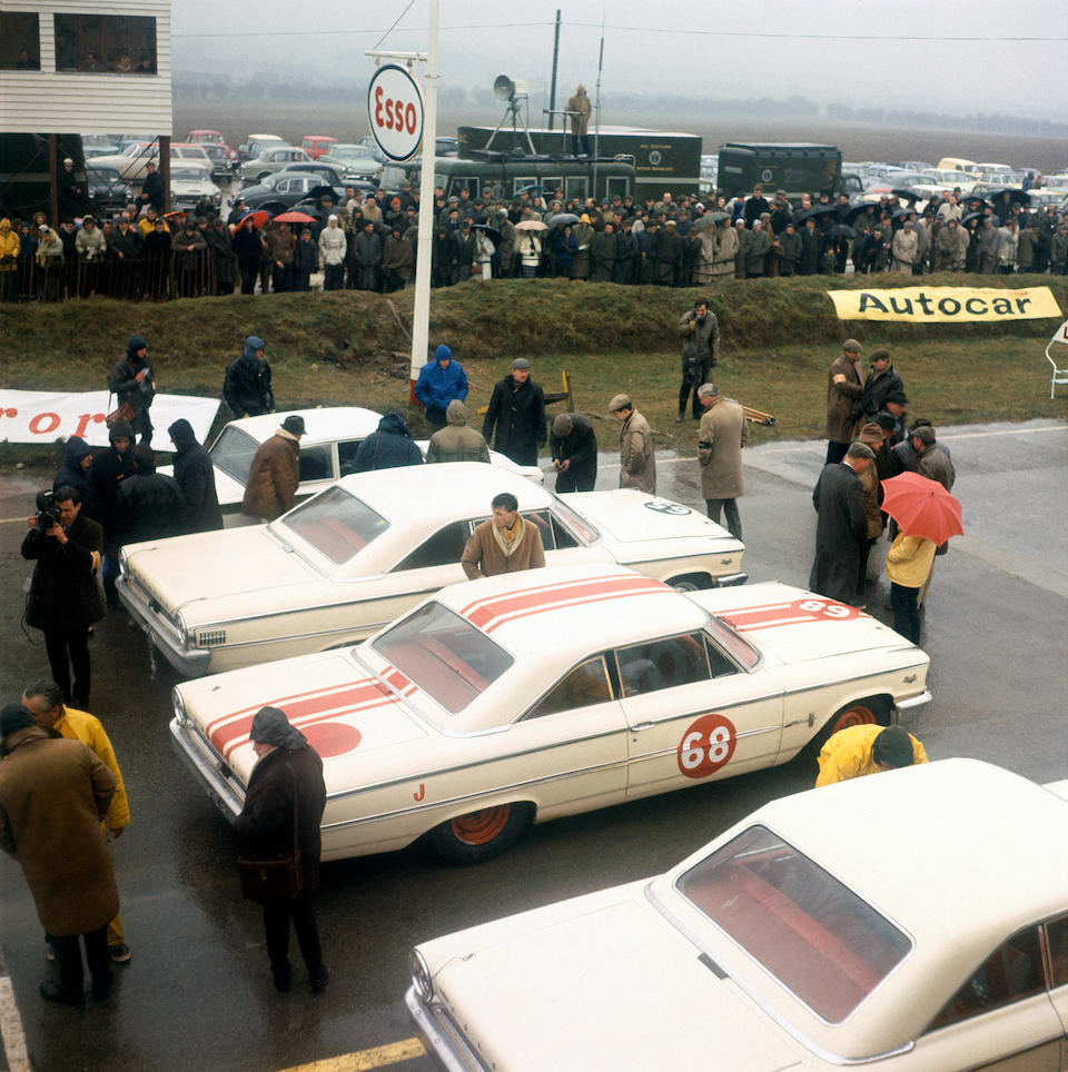 The Ex-Willment Racing Team, Ex-Jack Sears/Graham Hill/Sir John Whitmore/Paul Hawkins/Frank Gardner/Bob Olthoff,1963 Ford Galaxie 500  Chassis no. 3N66R143030