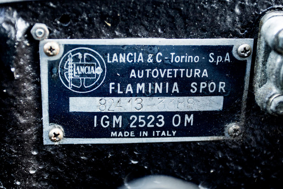 1962 Lancia Flaminia Sport 3C Coup&#233;