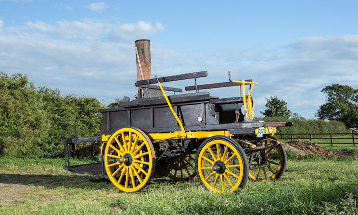 The ex-George Milligen Collection, 2017 LBVCR entered,1896 Salvesen Steam Cart  Chassis no. SA1 image 1