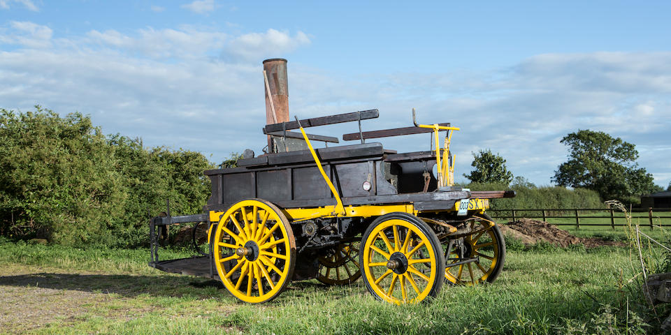 The ex-George Milligen Collection, 2017 LBVCR entered,1896 Salvesen Steam Cart  Chassis no. SA1