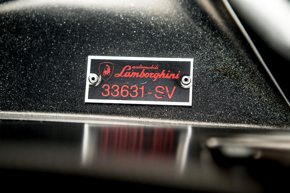 1997 Lamborghini Diablo SV Coup&#233;  Chassis no. ZA9RE37ADWLA12872