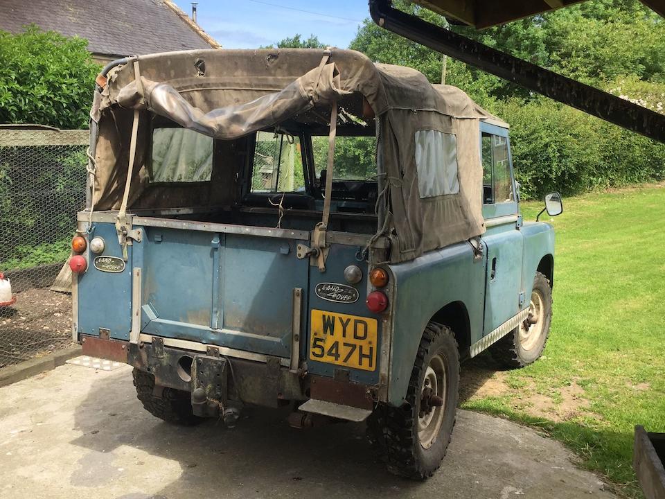 1969 Land Rover 'Series IIA' 4x4 Utility  Chassis no. 27111824G