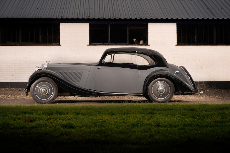 Bentley  4 1/4 litres &#171; Aerofoil &#187; berline sport 1937