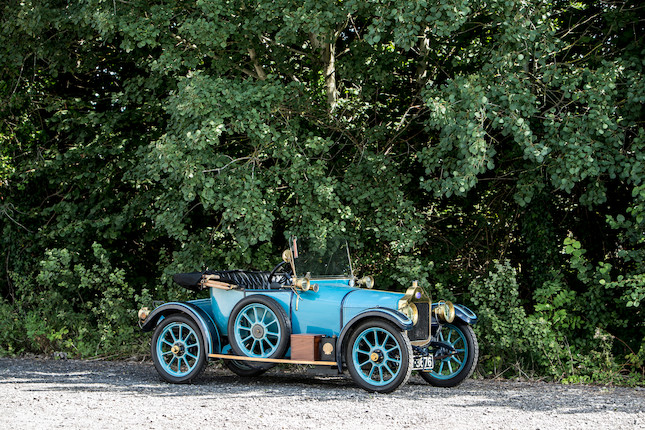 1914 Calcott 10½hp Two-seater plus Dickey  Chassis no. 350 image 3