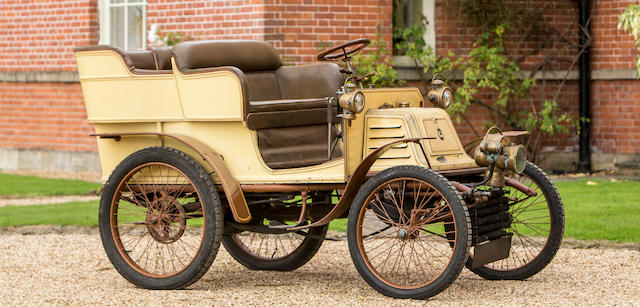1900 Georges Richard 3&#189;hp Rear Entrance Tonneau Car  Chassis no. F20