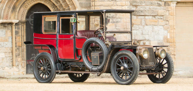 1908 Panhard et Levassor  Model XI Type TAF Open Drive Limousine  Chassis no. 17129