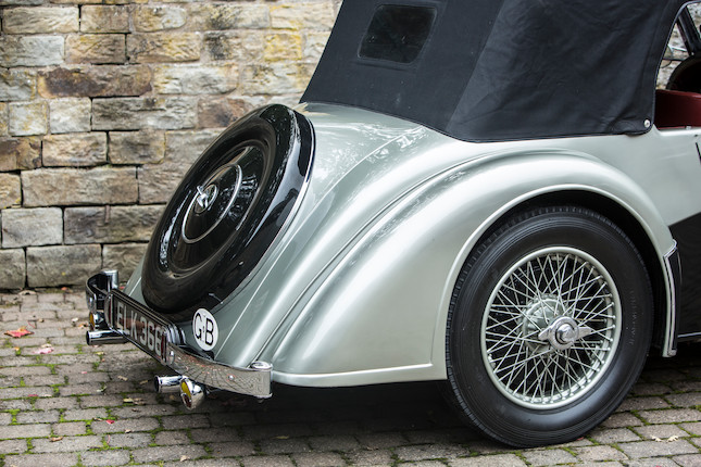 One of only 12 built,1937 Alvis 4.3-Litre 'Short Chassis' Tourer  Chassis no. 14328 image 60