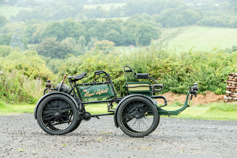 1901 Royal Enfield 4&#189;hp Forecar Quadricycle  Chassis no. 16403