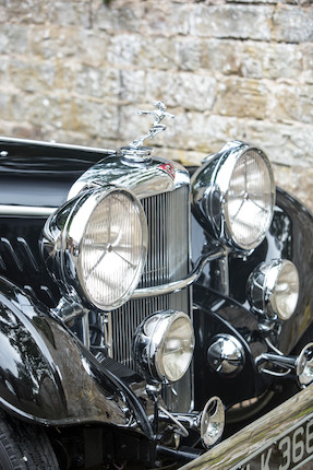 One of only 12 built,1937 Alvis 4.3-Litre 'Short Chassis' Tourer  Chassis no. 14328 image 40