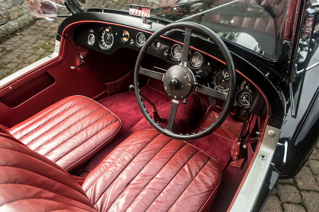 One of only 12 built,1937 Alvis 4.3-Litre 'Short Chassis' Tourer  Chassis no. 14328 image 26