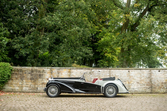 One of only 12 built,1937 Alvis 4.3-Litre 'Short Chassis' Tourer  Chassis no. 14328 image 20