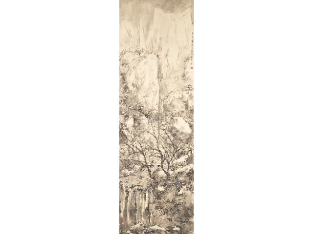 Attributed to Fu Baoshi (1904-1965) Landscape