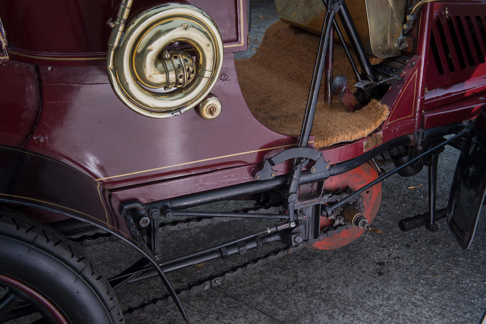1901 Schaudel 10hp Twin-Cylinder Four-seat Rear-entrance Tonneau  Chassis no. 2