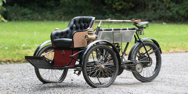 Property from a Private European Collection,c.1904  La Libellule  V Twin Tricar  Chassis no. 1358