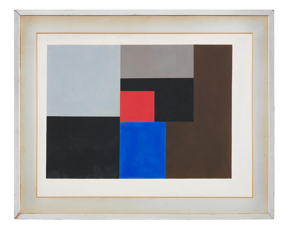 Ben Nicholson O.M. (British, 1894-1982) 1936 (gouache) 38.1 x 50.2 cm. (15 x 19 3/4 in.)