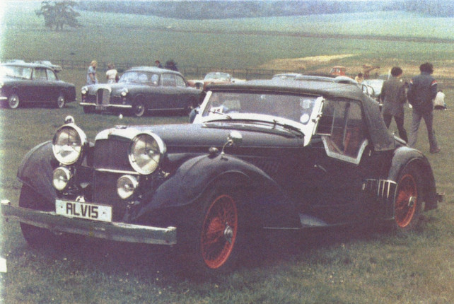 One of only 12 built,1937 Alvis 4.3-Litre 'Short Chassis' Tourer  Chassis no. 14328 image 9