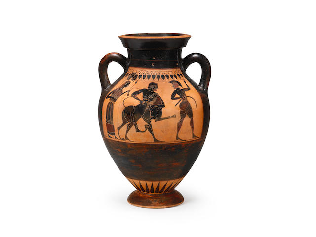 An Attic black-figure amphora (Type B)