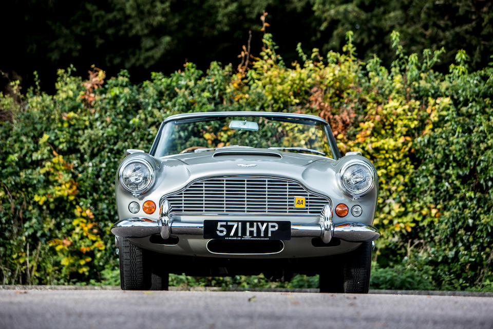 First owned by Max Rayne (Lord Rayne of Prince's Meadow),1962 Aston Martin DB4 Series IV 4.2-Litre Convertible  Chassis no. DB4C/1077/R