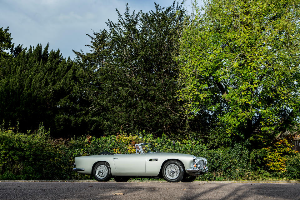 First owned by Max Rayne (Lord Rayne of Prince's Meadow),1962 Aston Martin DB4 Series IV 4.2-Litre Convertible  Chassis no. DB4C/1077/R