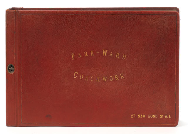 A fine album of "Park-Ward Coachwork" photographs,