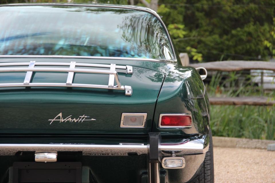 1981 Avanti II Coup&#233;  Chassis no. 12AAV1234B1003297