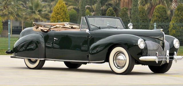 Bonhams Lincoln Zephyr Continental Cabriolet 1940