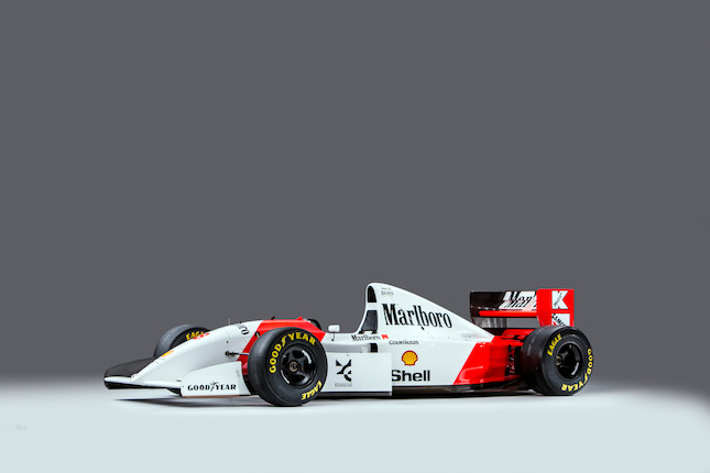 The record breaking Ex-Ayrton Senna 1993 Monaco Grand Prix-winning,1993 McLaren-Cosworth Ford MP4/8A Formula racing Single-Seater  Chassis no. MP4/8-6 Engine no. 510 image 5