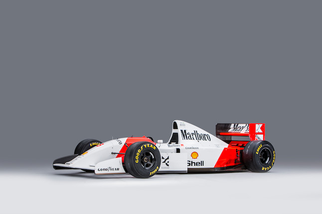 The record breaking Ex-Ayrton Senna 1993 Monaco Grand Prix-winning,1993 McLaren-Cosworth Ford MP4/8A Formula racing Single-Seater  Chassis no. MP4/8-6 Engine no. 510 image 3