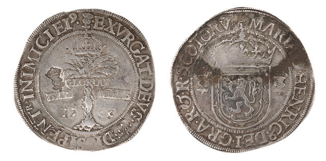 Mary And Henry Ryal 1566, VF (1)