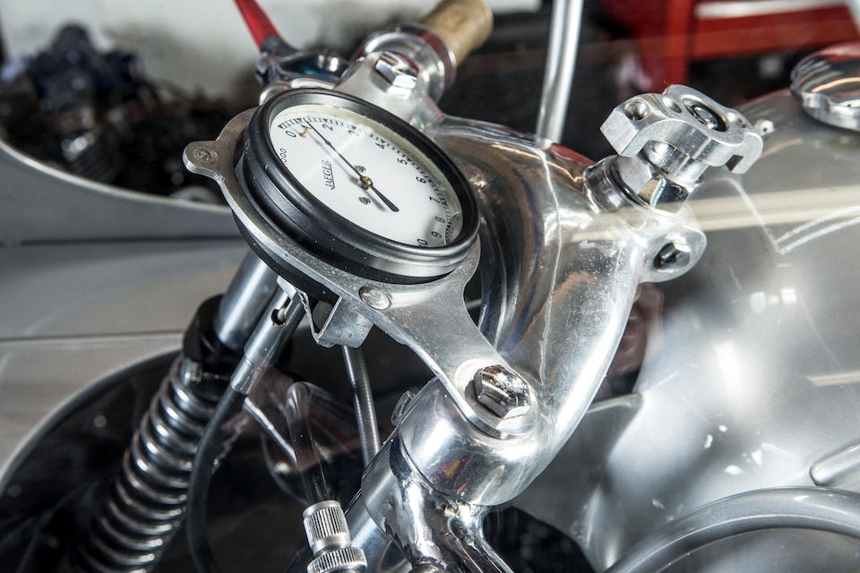 The ex-works, Cecil Sandford, World Championship-winning, 1957 F.B. Mondial 250cc DOHC Grand Prix Racing Motorcycle Frame no. 111 Engine no. 111