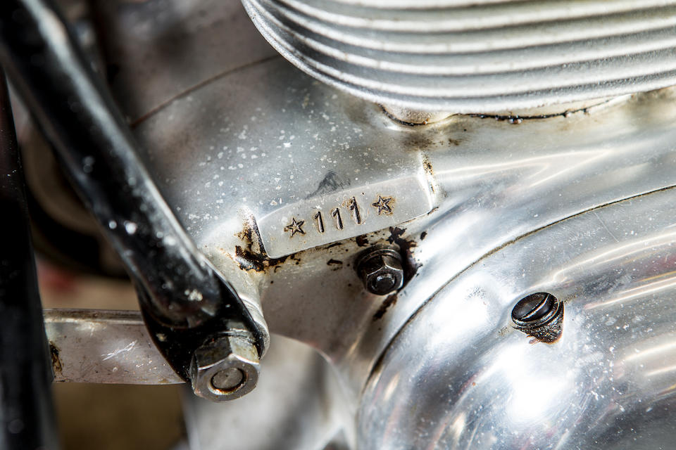 The ex-works, Cecil Sandford, World Championship-winning, 1957 F.B. Mondial 250cc DOHC Grand Prix Racing Motorcycle Frame no. 111 Engine no. 111