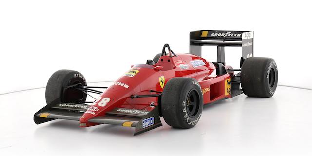 The Ex-Michele Alboreto ,1987 Ferrari  F1/87 Formula 1 Racing Single-Seater  Chassis no. 100