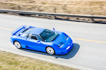 Thumbnail of The 1993 Frankfurt International Motor Show,1993 Bugatti EB110 GT   Chassis no. ZA9AB01E0PCD39033 image 17