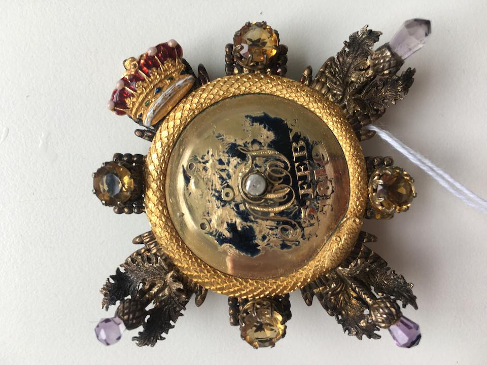 Bonhams : An Order of the Thistle brooch, 19th Century