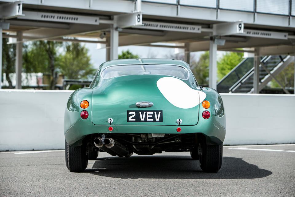 '2 VEV' - The ex-Essex Racing Stable,1961 Aston Martin 'MP209' DB4GT ZAGATO  GRAND TOURING TWO-SEAT COUPE  Chassis no. DB4GT/0183/R