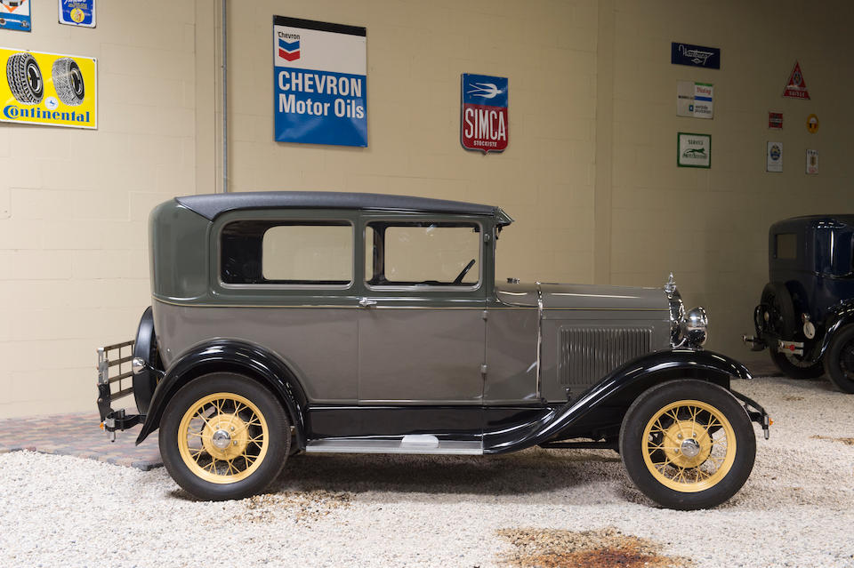 <b>1930 Ford Model A 55 Tudor Sedan</b><br />Engine no. A870609