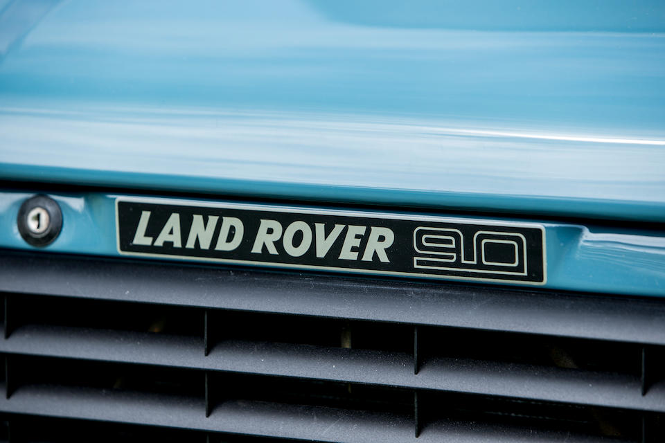 1985 Land Rover 90 V8 4x4 Utility  Chassis no. SALLDVAV7AA241787