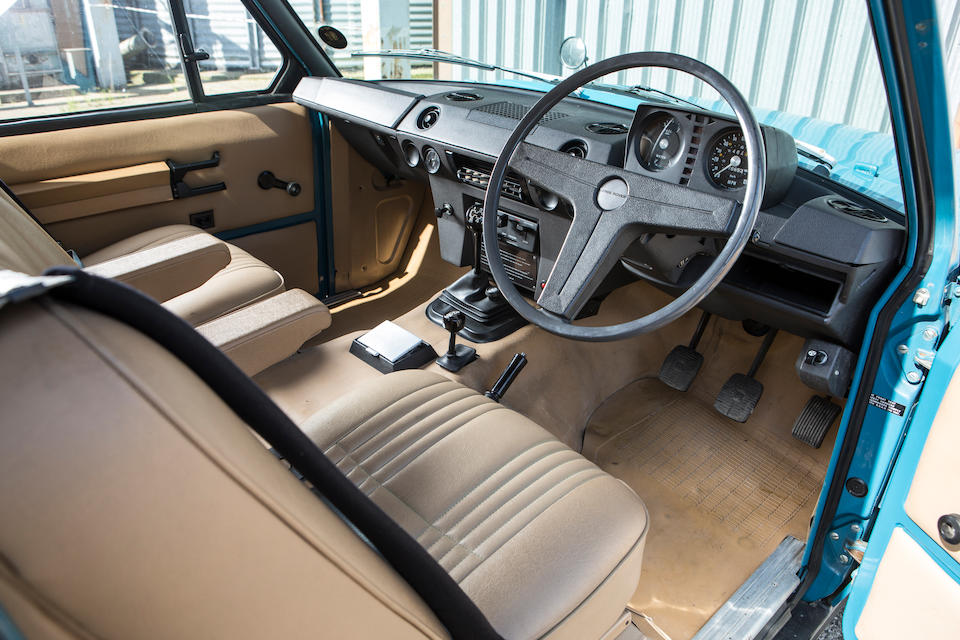 1972 Range Rover 4x4 Estate  Chassis no. 355-05144A