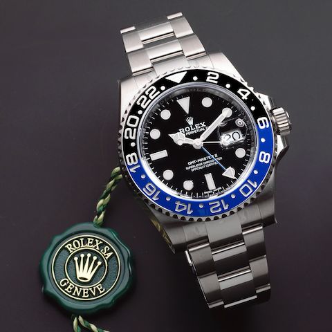 Bonhams Rolex A Stainless Steel Auotmatic Calendar Bracelet Watch With Dual Time Zone Gmt Master Ii Ref 116710 Blnr Sold 14th July 2017