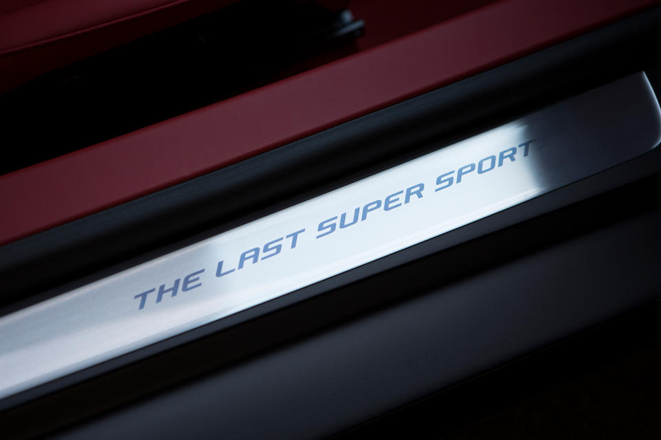 The Last Super Sport built, 2012 Bugatti Veyron Super Sport Coup&#233;  Chassis no. VF9SG252X4M795031