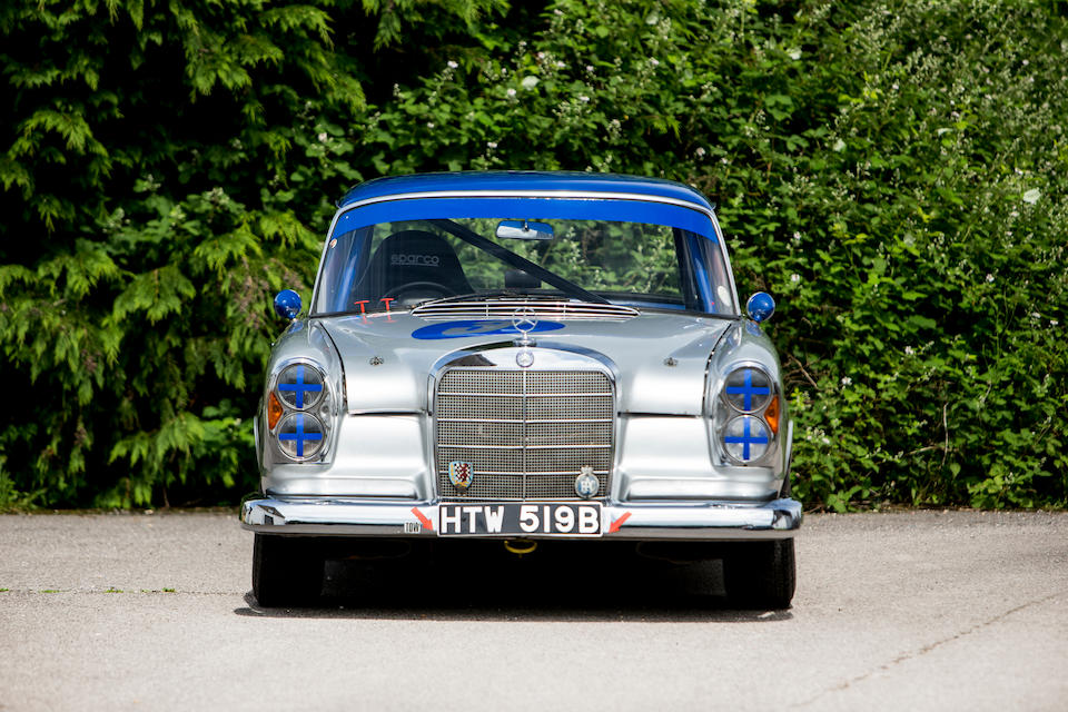 1964 Mercedes-Benz  300SE 'Fintail' Competition Saloon  Chassis no. 11201422005805