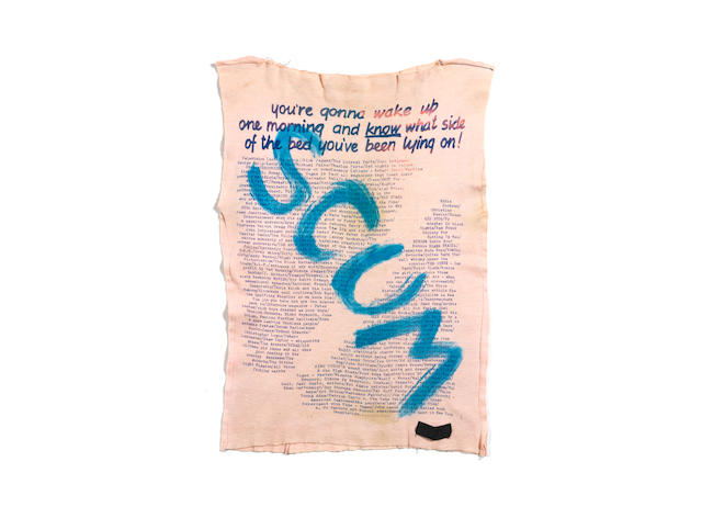Vivienne Westwood and Malcolm McLaren: A 'You're Gonnna Wake Up One Morning' T-shirt, 1976-77,
