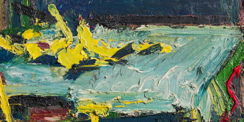 Frank Auerbach (British, born 1931) Figure on a Bed II 1967